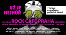 Výstava obrazů a soch: Kolektiv autorů – UŽ JE NEJHŮŘ - Rock Café